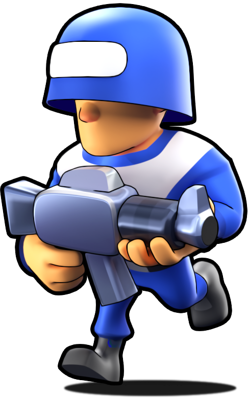 Blue Team Character