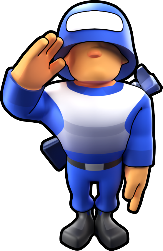 Blue Team Soldier
